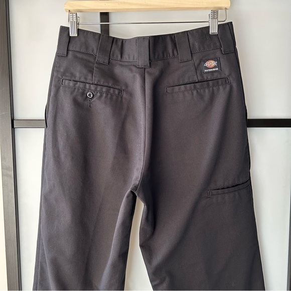 [30x30] Men’s Dickies Black Skateboard Flex Wide Leg Cargo Pants Jamie Foy - Picture 13 of 16